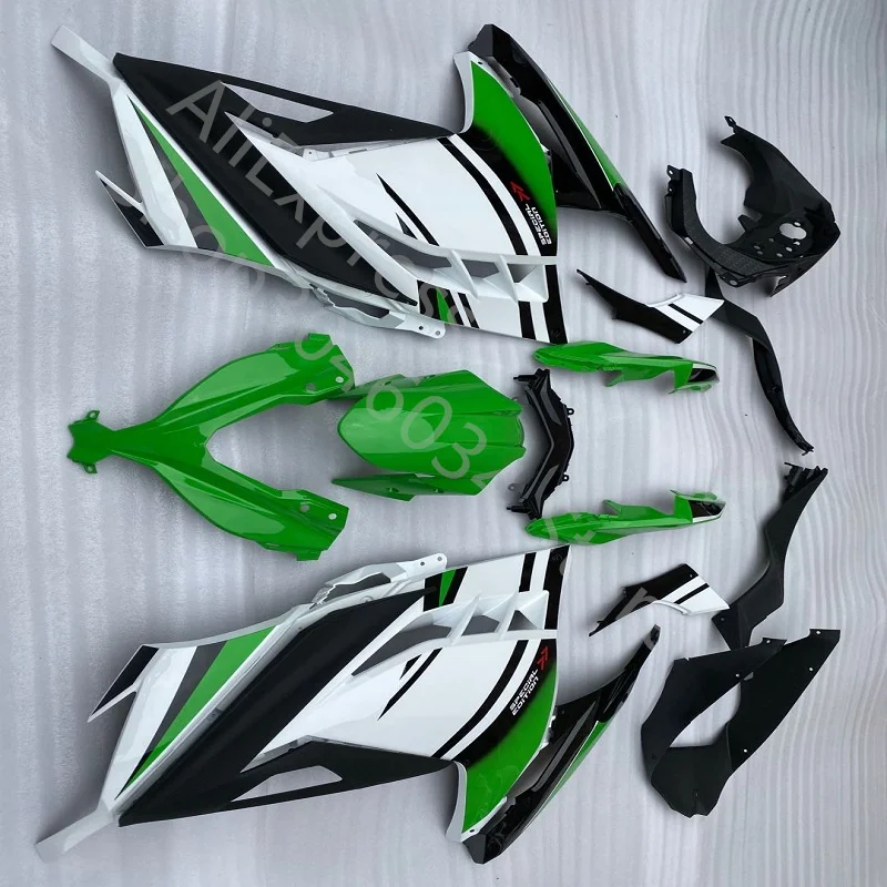 Обтекатели ABS для литья под давлением, комплект обтекателей кузова для KAWASAKI NINJA300 NINJA 250 300 2013-2015 13 14 15, зеленый, черный, белый
Обтекатели ABS для литья под давлением, комплект обтекателей кузова для KAWASAKI NINJA300 NINJA 250 300 2013-2015 13 14 15, зеленый, черный, белый