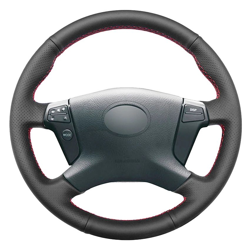 Black Genuine Leather Hand-stitched Car Steering Wheel Cover For Toyota Avensis 2003-2007
Black Genuine Leather Hand-stitched Car Steering Wheel Cover For Toyota Avensis 2003-2007