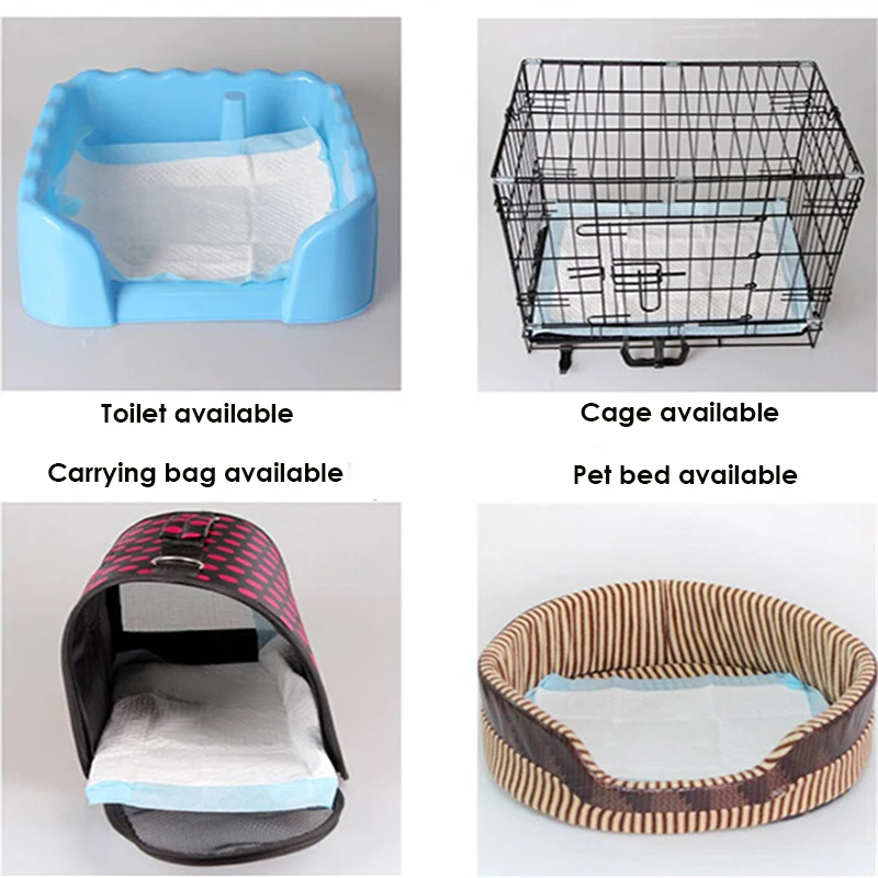 20/40/50/100pcs Disposable Dog Diaper Mat Super Absorbent Pet Cat Toilet Training Pad Puppy Cage Urine Pad For Small Large Dogs
20/40/50/100pcs Disposable Dog Diaper Mat Super Absorbent Pet Cat Toilet Training Pad Puppy Cage Urine Pad For Small Large Dogs