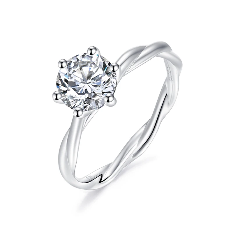 Moissanite Vine Ring 1CT 6.5MM VVS1 Wedding Party Anniver Woman Jewelry Gift 925 Sterling Silver
Moissanite Vine Ring 1CT 6.5MM VVS1 Wedding Party Anniver Woman Jewelry Gift 925 Sterling Silver