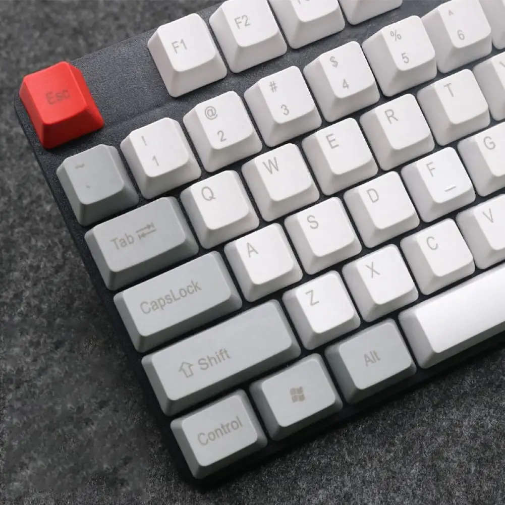 108 шт. PBT Цвет соответствующий ключ Кепки s для Механическая клавиатура ключей