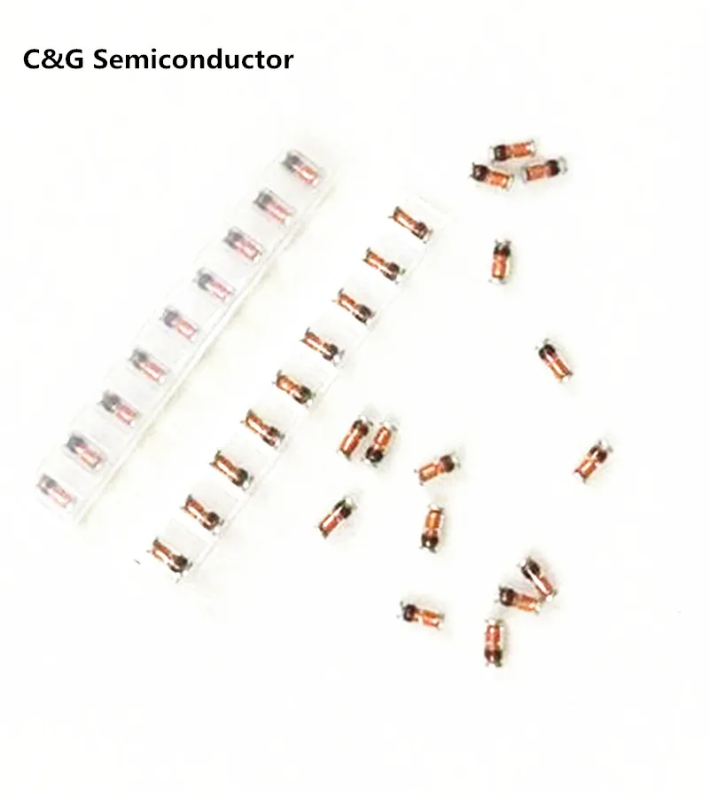 500 шт. ZMM4V7 LL 34 ZMM 4 7 V 1/2W 1206 4V7 0 5 W SMD кремниевые плановые стабилитрон Диоды (2V 3V 3 6 8 2 10V