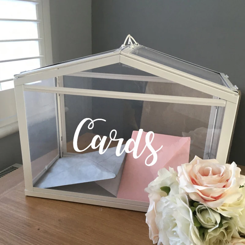 Wedding Card Box Sticker Ceremony Cards Decal Wedding Reception Decoration Card Box Label Stickers Vinyl Art Mural
Wedding Card Box Sticker Ceremony Cards Decal Wedding Reception Decoration Card Box Label Stickers Vinyl Art Mural