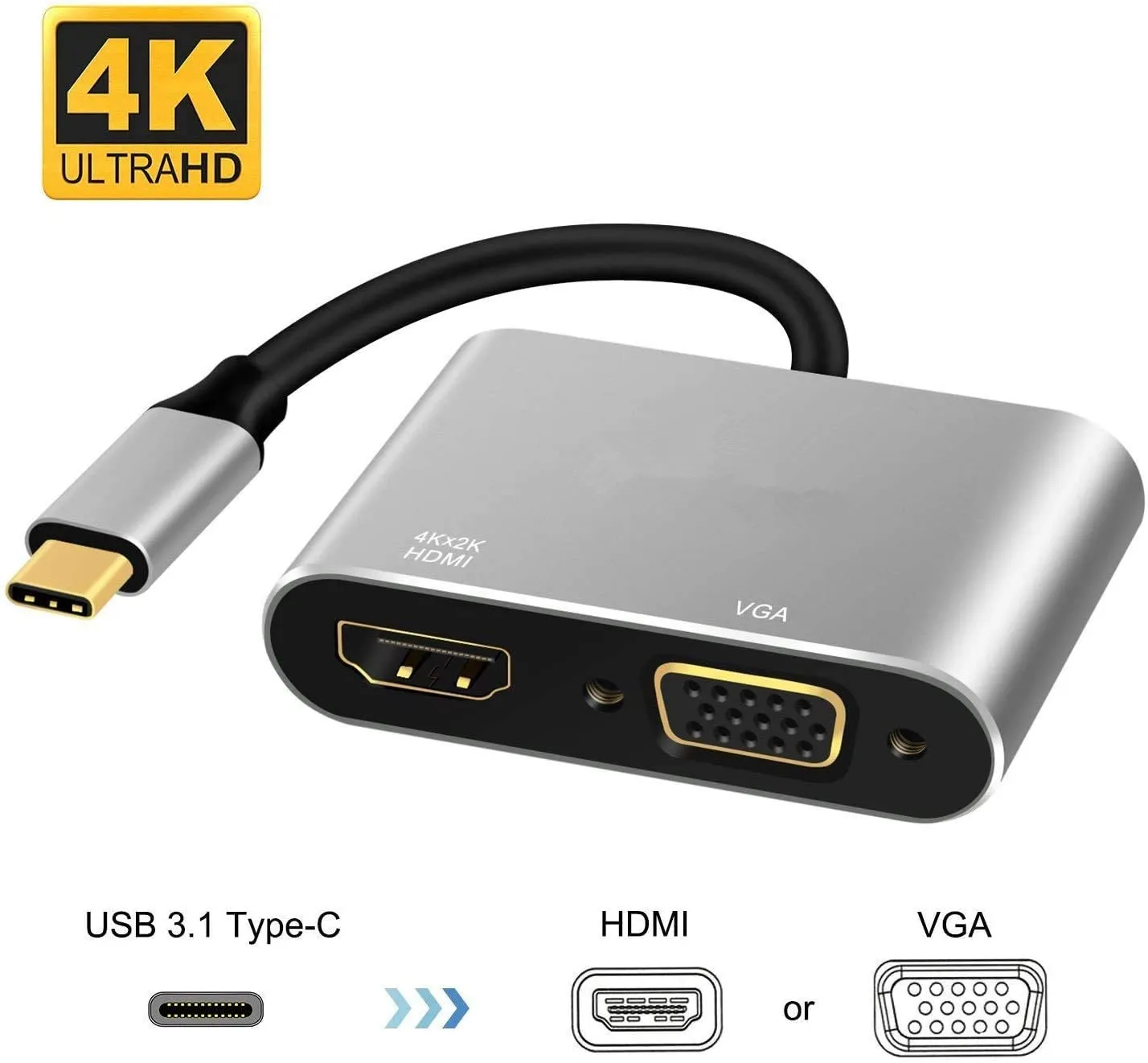 USB C HDMI Type c to HDMI 4K Adapter VGA USB3.0 Audio video Converter PD 87W Fast charger for Macbook pro Samsung s9 s10
USB C HDMI Type c to HDMI 4K Adapter VGA USB3.0 Audio video Converter PD 87W Fast charger for Macbook pro Samsung s9 s10