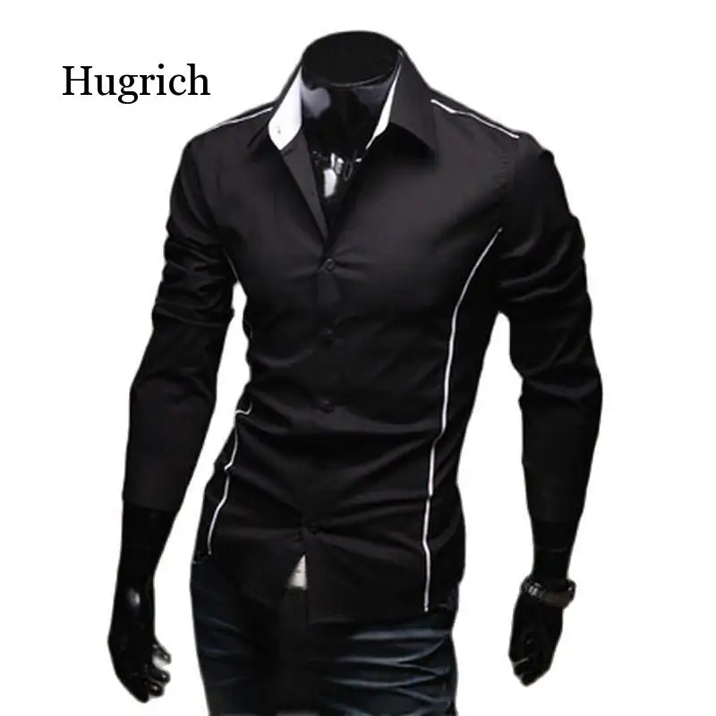 2021 Men's Luxury Stylish Casual Designer Piping Long Sleeve Dress Shirt Muscle Fit Shirts 3 Color 
2021 Men's Luxury Stylish Casual Designer Piping Long Sleeve Dress Shirt Muscle Fit Shirts 3 Color