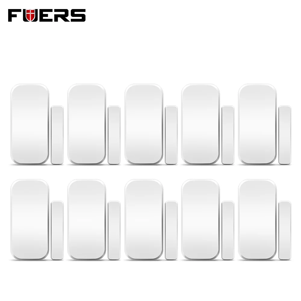 FUERS 10pcs Door Sensor Home Security Wireless Window Door Open Alarm Magnetic Sonsor Detector For W18 G18 W20 K52 Alarm System
FUERS 10pcs Door Sensor Home Security Wireless Window Door Open Alarm Magnetic Sonsor Detector For W18 G18 W20 K52 Alarm System