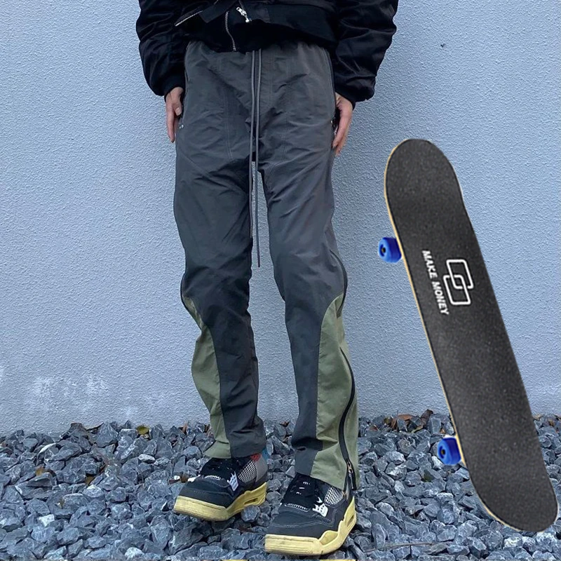 2021European and American high arcade pants men's and women's fashion brand straight tube side zipper Hip Hop Pants sports pants
2021European and American high arcade pants men's and women's fashion brand straight tube side zipper Hip Hop Pants sports pants