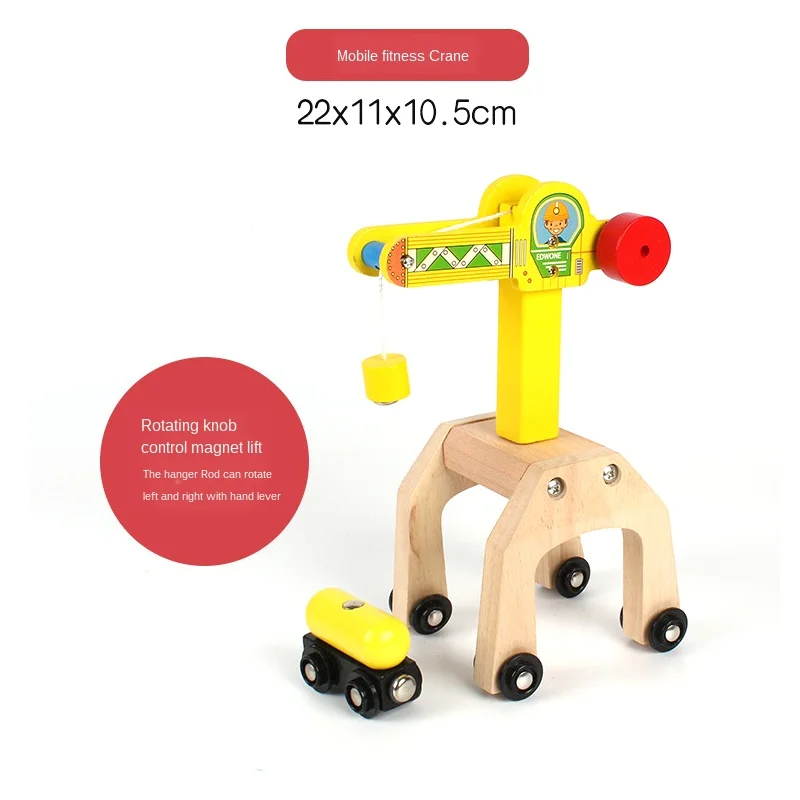 Free Shipping Cargo Package Crane Set Educational Train Children Christmas Gift Toy Fit Wooden Railway and Br Wooden Wood P162
Free Shipping Cargo Package Crane Set Educational Train Children Christmas Gift Toy Fit Wooden Railway and Br Wooden Wood P162