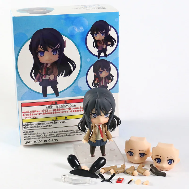 Фигурка из ПВХ Seishun Buta Yarou wa Sakurajima Mai 1124, Коллекционная модель, игрушка, Настольная кукла
Фигурка из ПВХ Seishun Buta Yarou wa Sakurajima Mai 1124, Коллекционная модель, игрушка, Настольная кукла