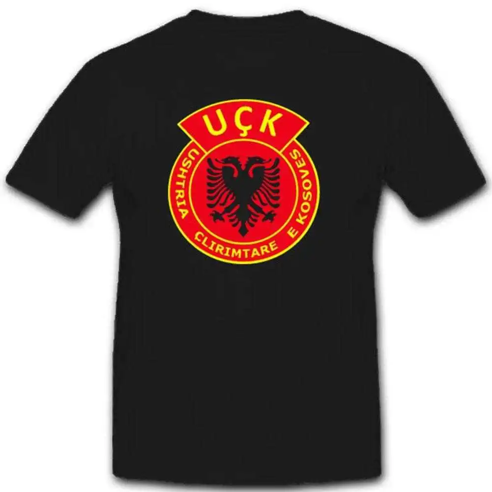 Новая футболка с принтом значков Uck Косово Ushtria Clirimtare e Kosoves. Летняя мужская футболка с коротким рукавом и круглым вырезом
Новая футболка с принтом значков Uck Косово Ushtria Clirimtare e Kosoves. Летняя мужская футболка с коротким рукавом и круглым вырезом