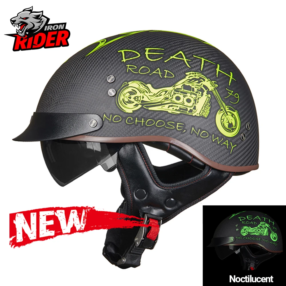 GXT Motorcycle Helmet Vintage Casco Moto Men Open Face Scooter Helmet Motorbike Racing Riding Helmet With DOT Certification
GXT Motorcycle Helmet Vintage Casco Moto Men Open Face Scooter Helmet Motorbike Racing Riding Helmet With DOT Certification
