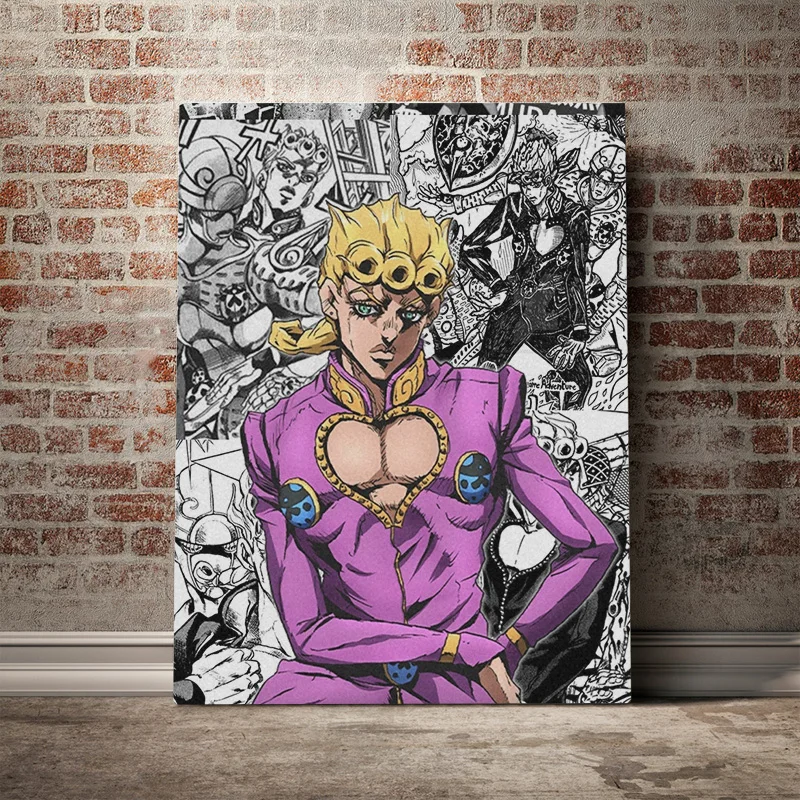 Home Decor Giorno Giovanna HD Print Paintings Jojo S Bizarre Picture Wall Art Modular Anime Canvas Poster Modern For Living Room
Home Decor Giorno Giovanna HD Print Paintings Jojo S Bizarre Picture Wall Art Modular Anime Canvas Poster Modern For Living Room