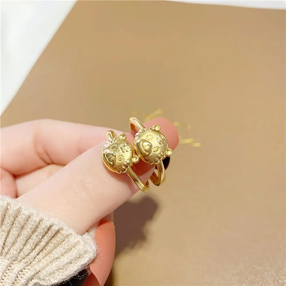 Cartoon Tiger Ring for Women Animal Zodiac Tiger Finger Rings Adjustable Open Ring Girls Birthday Party Anniversary Jewelry
Cartoon Tiger Ring for Women Animal Zodiac Tiger Finger Rings Adjustable Open Ring Girls Birthday Party Anniversary Jewelry