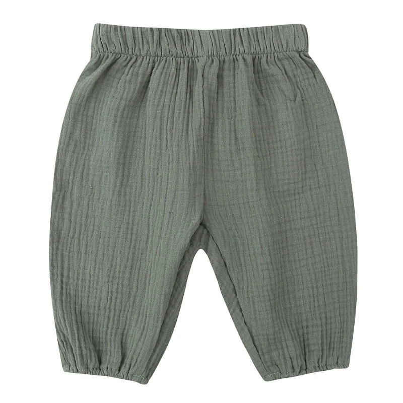 Baby Wrinkle Cotton Bloomers Solid Color Casual Eelastic Harem Long Pants Soft Loose Trousers for Toddler Kids
Baby Wrinkle Cotton Bloomers Solid Color Casual Eelastic Harem Long Pants Soft Loose Trousers for Toddler Kids
