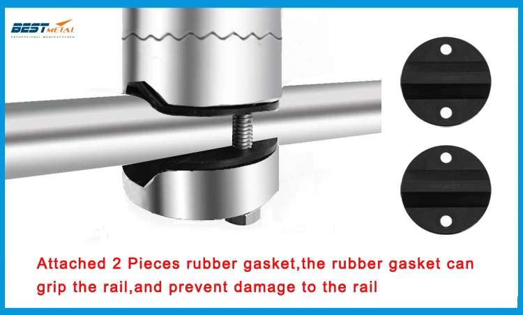 2PCS Rail Mount stainless steel 316 fishing rod rack holder pole bracket support with clamp on 19 to 32mm marine boat hardware
2PCS Rail Mount stainless steel 316 fishing rod rack holder pole bracket support with clamp on 19 to 32mm marine boat hardware