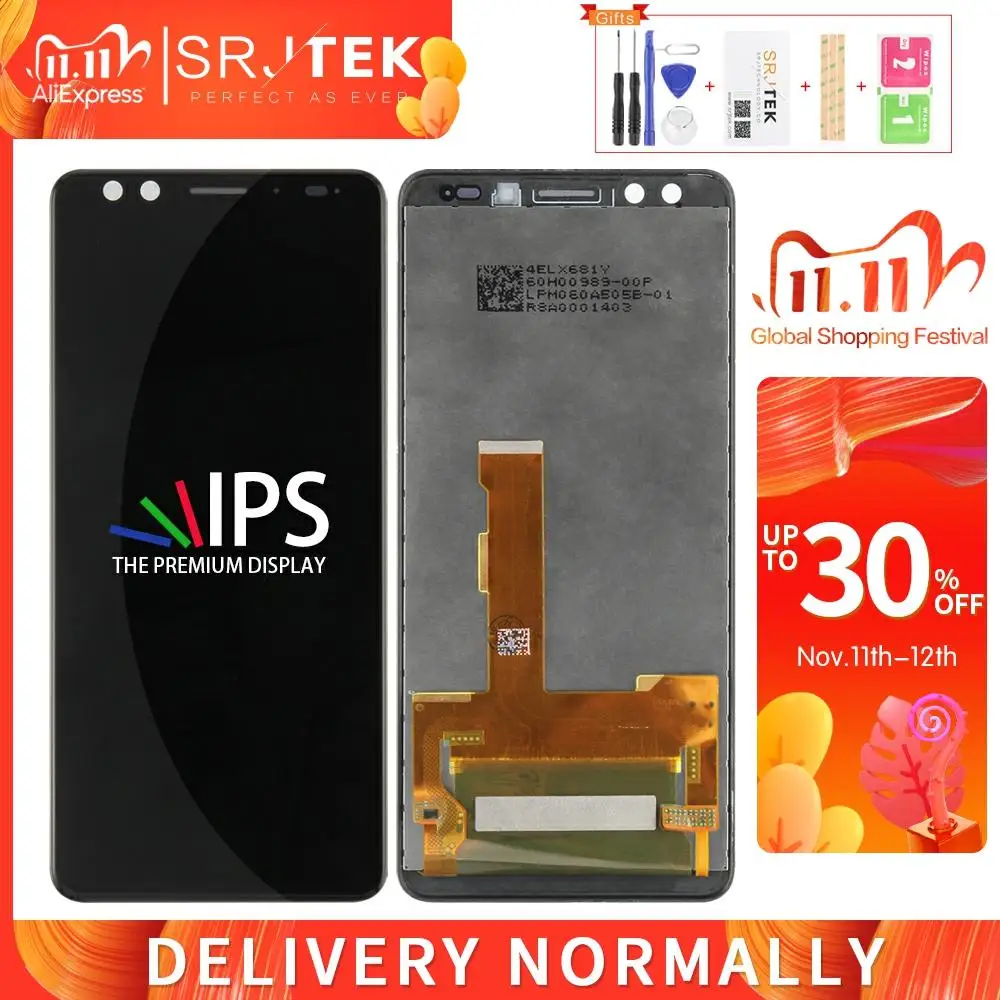 For HTC U12 Plus LCD U12+ Panel Touch Digitizer Sensor Glass For HTC U12 Plus Screen For HTC U12 Plus Display Replacement
For HTC U12 Plus LCD U12+ Panel Touch Digitizer Sensor Glass For HTC U12 Plus Screen For HTC U12 Plus Display Replacement