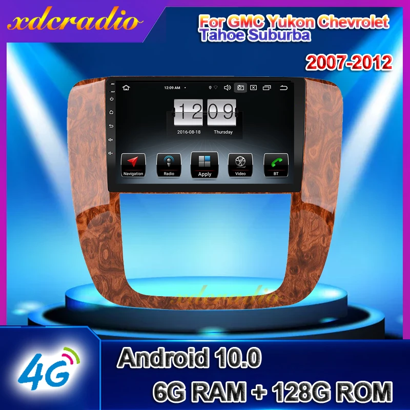 Xdcradio 9 "сенсорный экран Android 10 0 для GMC Yukon Chevrolet Tahoe Suburban Car Radio мультимедийный
