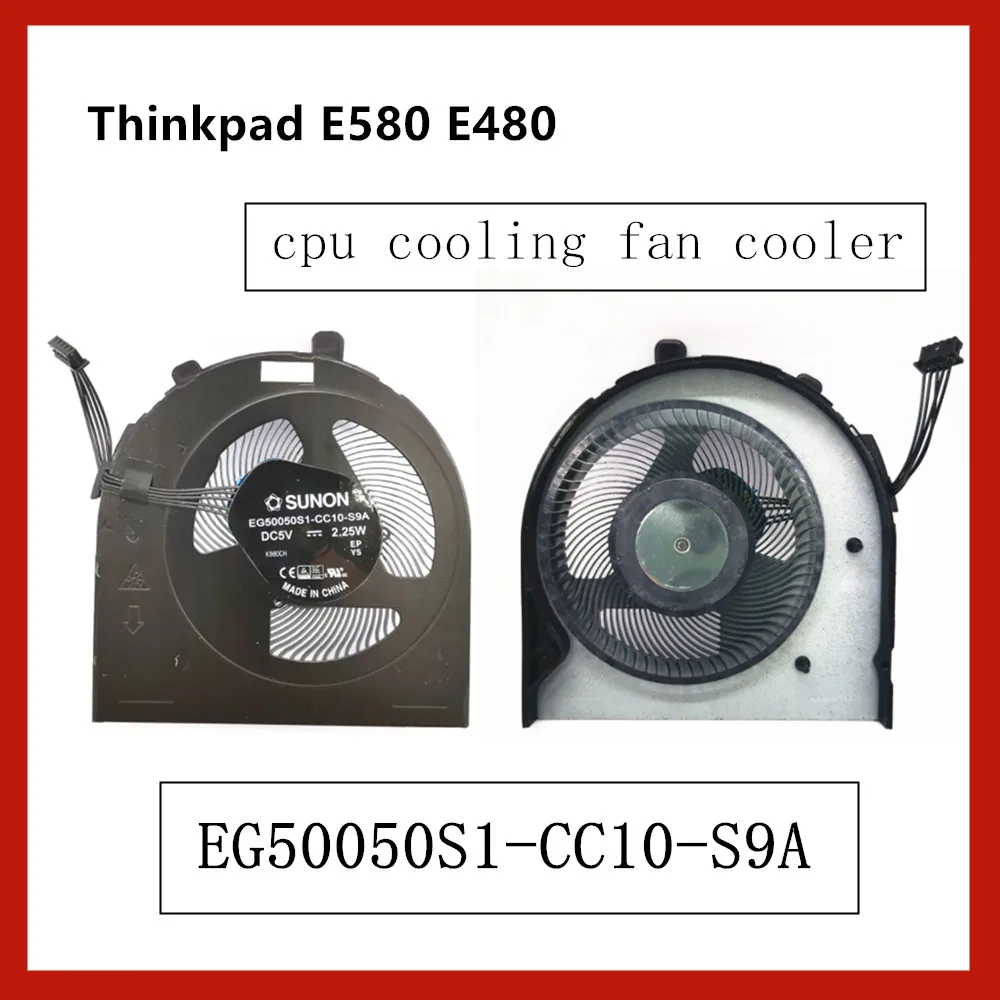 For Lenovo Thinkpad E580 E480 Laptop Notebook CPU Cooling Fan Cooler EG50050S1-CC10-S9A New
For Lenovo Thinkpad E580 E480 Laptop Notebook CPU Cooling Fan Cooler EG50050S1-CC10-S9A New