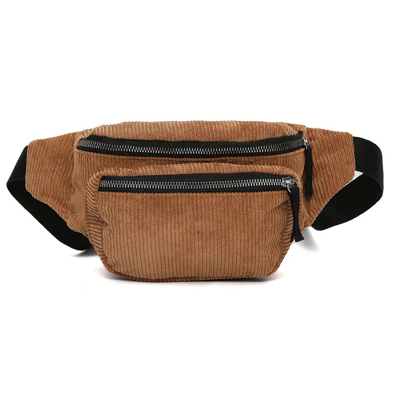 50PCS / LOT Vintage Corduroy Waist Pack Women Girls Chest Pouch Belt Bags Female Fashion Shoulder Fanny Pack
50PCS / LOT Vintage Corduroy Waist Pack Women Girls Chest Pouch Belt Bags Female Fashion Shoulder Fanny Pack