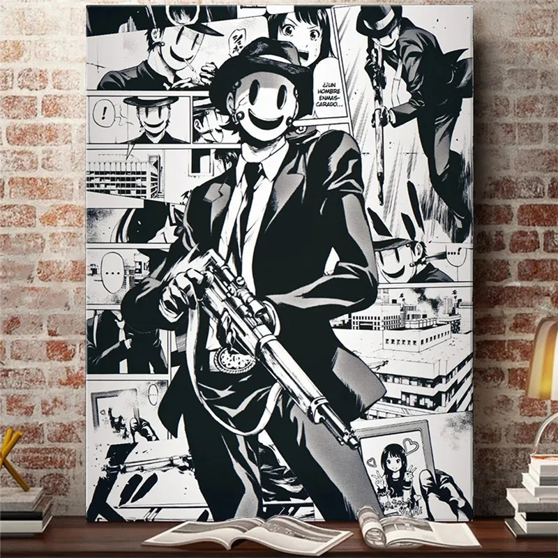 Cartoon anime sniper mask high-rise invasion canvas poster home decoration posters and prints wall art living room decoration
Cartoon anime sniper mask high-rise invasion canvas poster home decoration posters and prints wall art living room decoration