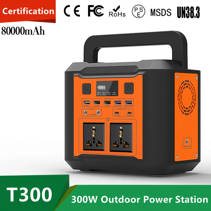 GKFLY 110V 220V 80000mAh Power Station 300W AC DC Pure Sine Wave Quick Charge Outlet portable power camping Travel Emergency
GKFLY 110V 220V 80000mAh Power Station 300W AC DC Pure Sine Wave Quick Charge Outlet portable power camping Travel Emergency