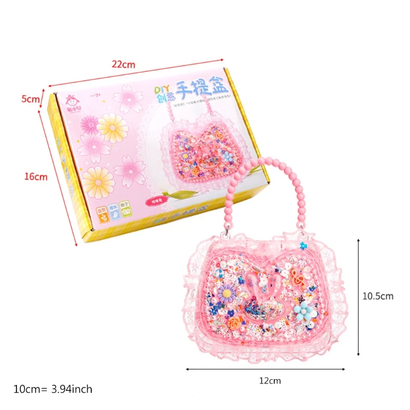 1 Set Princess Handbag Tote Bag DIY Material Kit Kids Art Crafts Assemble Puzzle XX9E
1 Set Princess Handbag Tote Bag DIY Material Kit Kids Art Crafts Assemble Puzzle XX9E