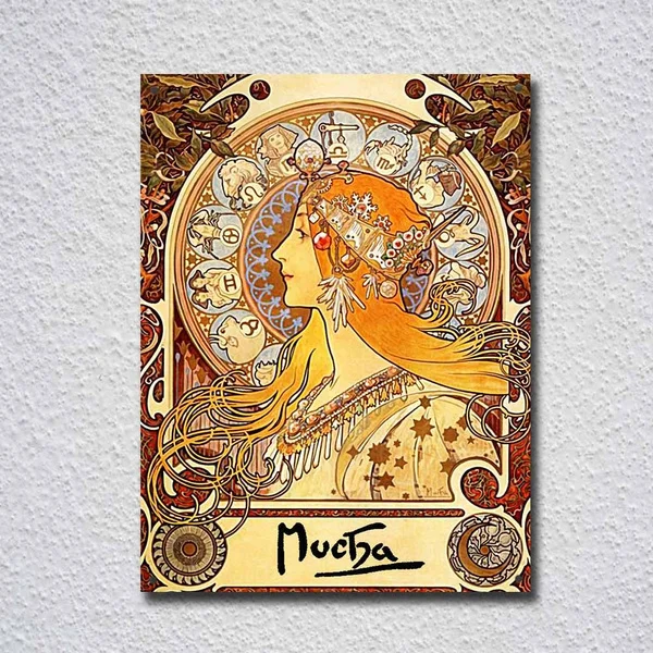 Vintage Retro Style Alphonse Mucha Imag Tin Sign Metal Sign Metal Poster Metal Decor
Vintage Retro Style Alphonse Mucha Imag Tin Sign Metal Sign Metal Poster Metal Decor
