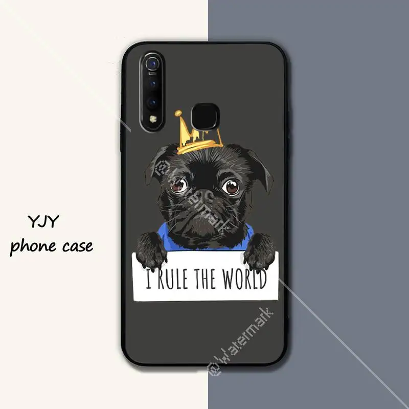 funny Pug Dog super cute Silicone phone cover case for vivo u3x Y11 Y12 Y19 Y81 Y91C V9 V17 V15 pro funda
funny Pug Dog super cute Silicone phone cover case for vivo u3x Y11 Y12 Y19 Y81 Y91C V9 V17 V15 pro funda