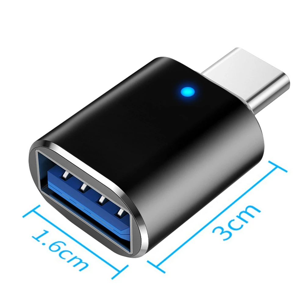 OTG Type C Adapter For Macbook Pro Air Xiaomi Huawei Samsung Mouse Keyboard USB Disk Flash OTG Cable USb 3.0 To Type C Adapter
OTG Type C Adapter For Macbook Pro Air Xiaomi Huawei Samsung Mouse Keyboard USB Disk Flash OTG Cable USb 3.0 To Type C Adapter