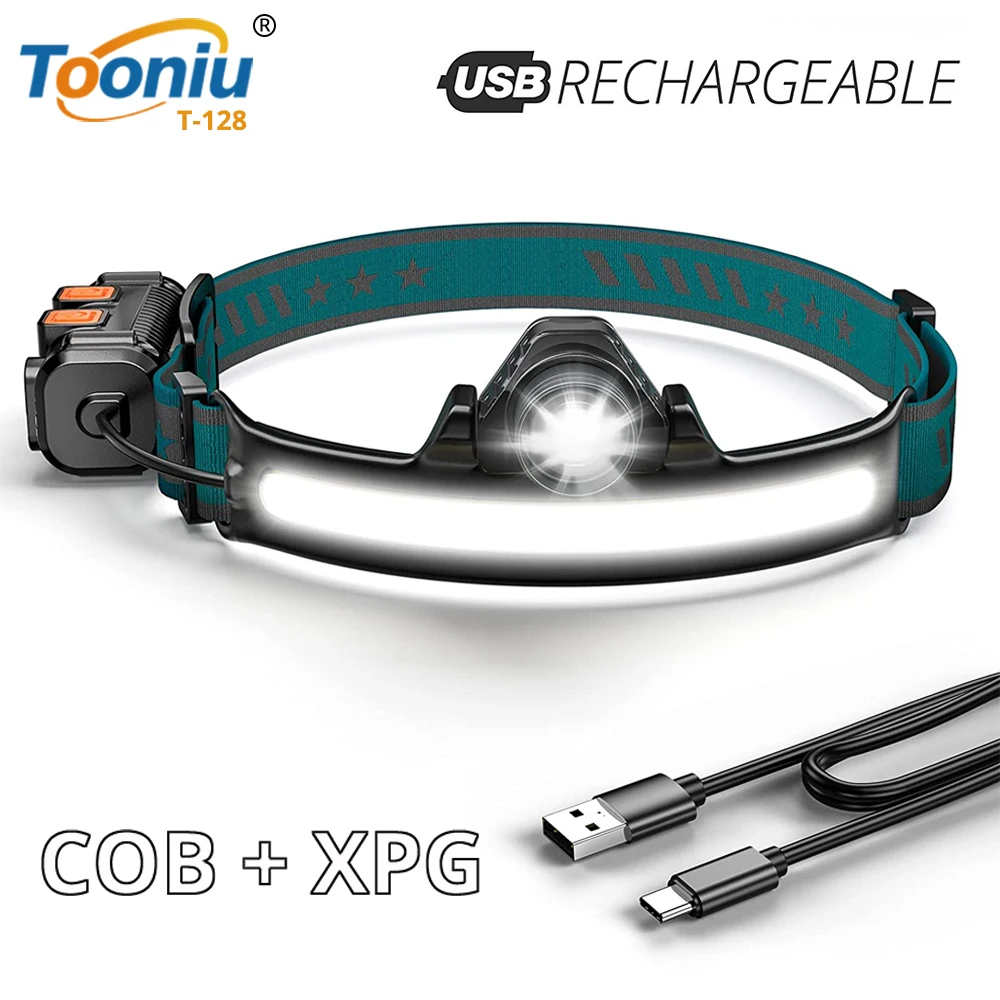Супер широкий диапазон освещения 270 °, светодиодный налобный фонарь COB + XPG, супер яркие перезаряжаемые фары, подходящие для бега, рыбалки и т. д.
Супер широкий диапазон освещения 270 °, светодиодный налобный фонарь COB + XPG, супер яркие перезаряжаемые фары, подходящие для бега, рыбалки и т. д.