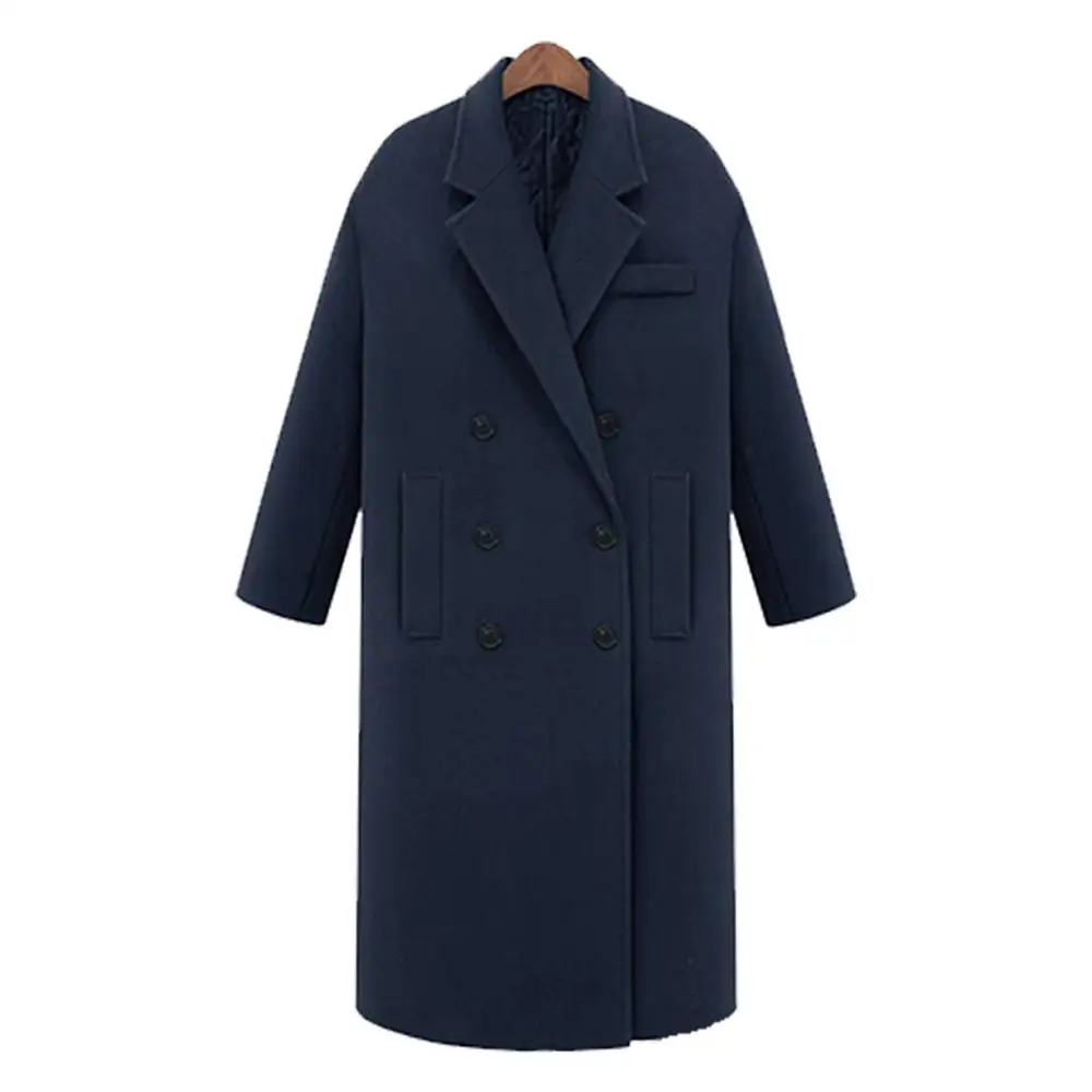 2019 Coat Women Wool Plus Size Winter Vintage Casual Solid Lapel Button Coat Cashmere Woolen Coat Winter Abrigos Mujer Invierno
2019 Coat Women Wool Plus Size Winter Vintage Casual Solid Lapel Button Coat Cashmere Woolen Coat Winter Abrigos Mujer Invierno
