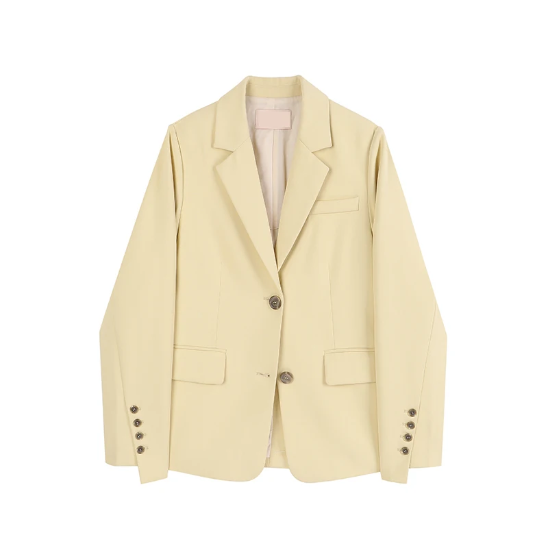 Женский Повседневный Блейзер, однотонная однобортная верхняя одежда, шикарные топы, повседневная верхняя одежда, весна
Женский Повседневный Блейзер, однотонная однобортная верхняя одежда, шикарные топы, повседневная верхняя одежда, весна