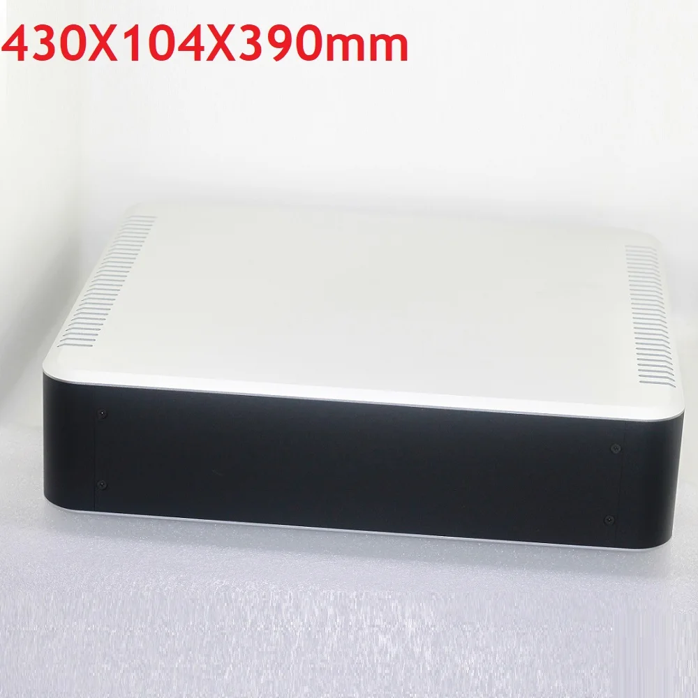 W430 Standard Size Cabinet DIY Power Amplifier Housing Tube Amp Chassis Decoder DAC Hi End Aluminum Enclosure Audio Player Shell
W430 Standard Size Cabinet DIY Power Amplifier Housing Tube Amp Chassis Decoder DAC Hi End Aluminum Enclosure Audio Player Shell
