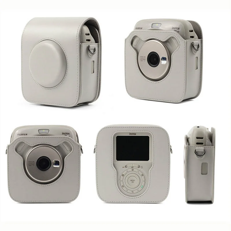 Защитный чехол для камеры FUJIFILM Instax SQUARE SQ20 SQ10 Винтажный из искусственной кожи на