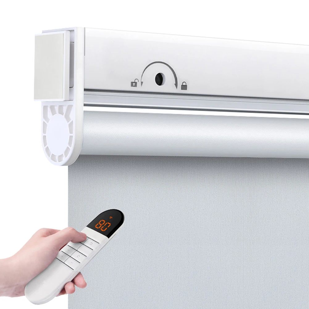 Drill-Free Electric Window Blinds Shades Rechargeable Motor with Valance Customized Sizes Suitable for Home, Office, Hotel, Club
Drill-Free Electric Window Blinds Shades Rechargeable Motor with Valance Customized Sizes Suitable for Home, Office, Hotel, Club
