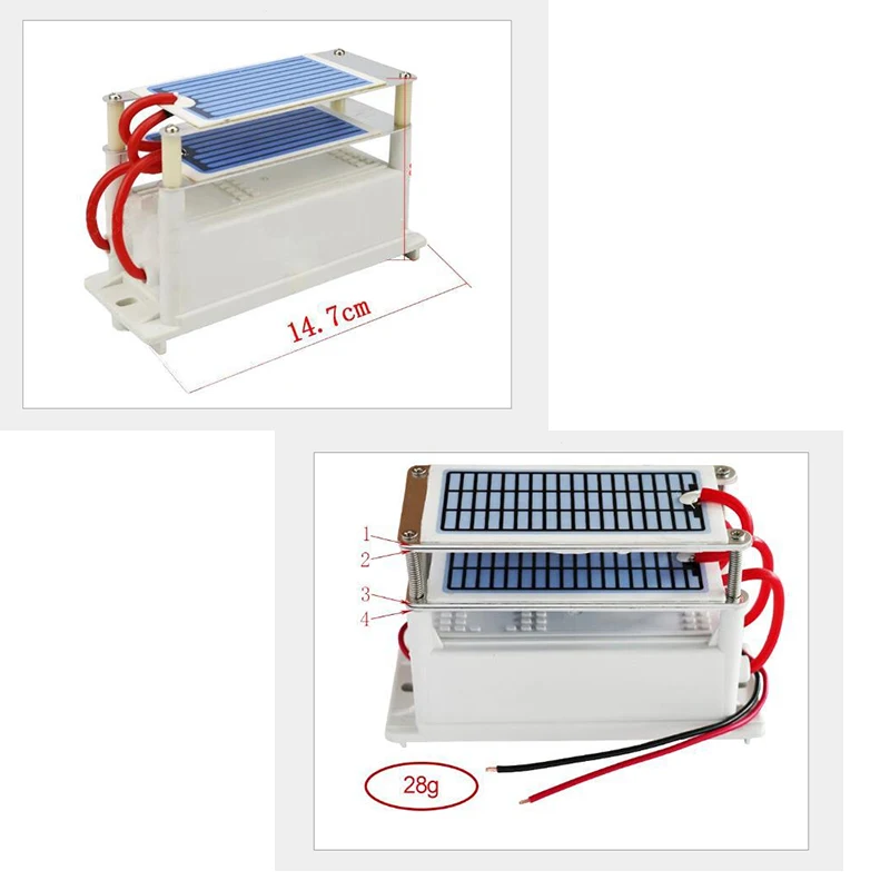 1PC Ozone Generator 220V 28g Ozone DIY Air Purifier Ozonator Air Cleaner home Ozone Machine Ozonizer Sterilization
1PC Ozone Generator 220V 28g Ozone DIY Air Purifier Ozonator Air Cleaner home Ozone Machine Ozonizer Sterilization