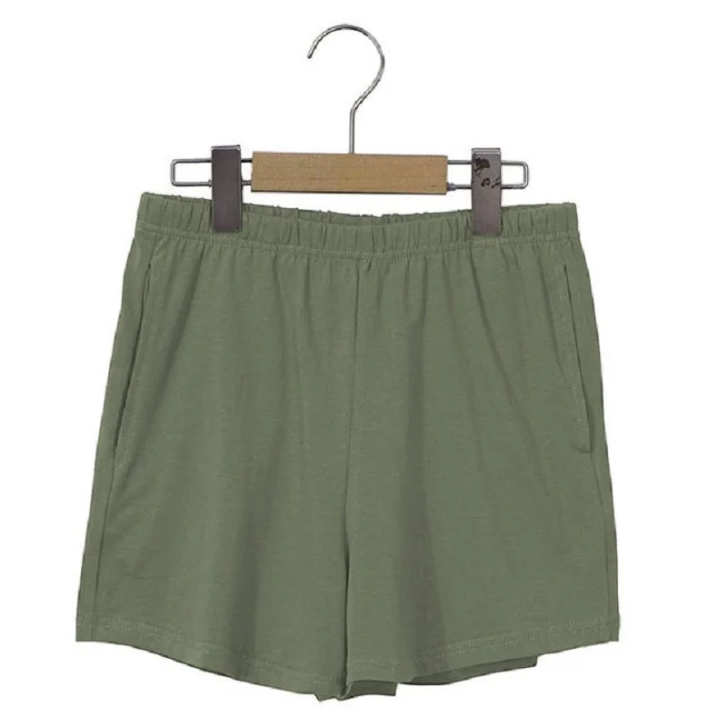 Loose Soft Cotton Spandex Shorts Black Blue Casual Running Summer Women Pockets Shorts Workout Wear Plus Size
Loose Soft Cotton Spandex Shorts Black Blue Casual Running Summer Women Pockets Shorts Workout Wear Plus Size