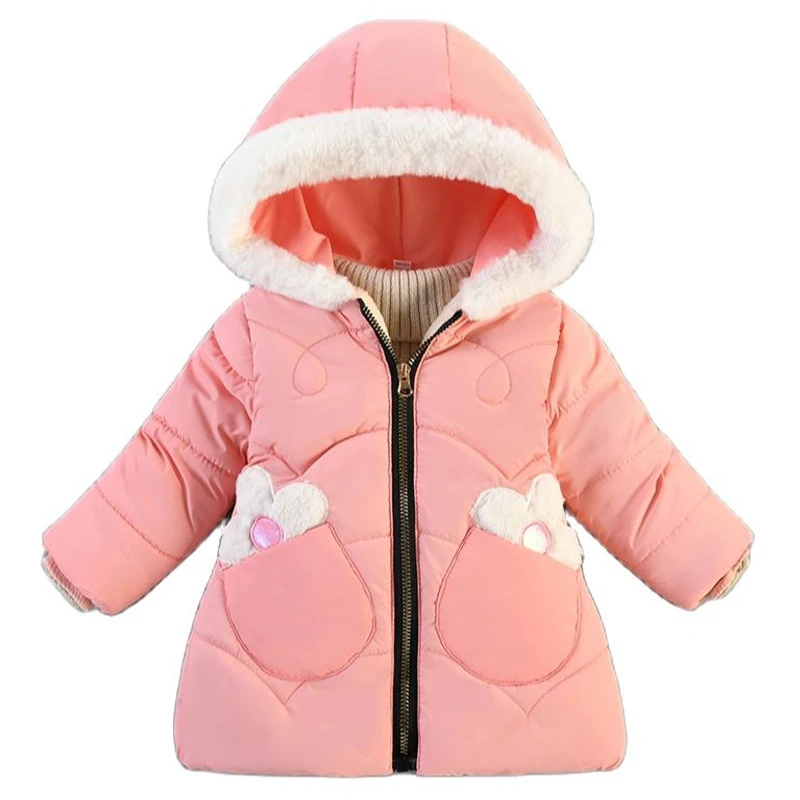 2021 Winter Autumn Baby Kids Girls Hooded Coat New Children Casual Flower Cute Thick Warm Cotton Clothing for Girl Jacket
2021 Winter Autumn Baby Kids Girls Hooded Coat New Children Casual Flower Cute Thick Warm Cotton Clothing for Girl Jacket