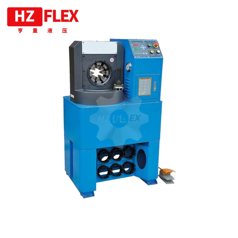 2 inch high pressure hose crimper Super thin body HZ-81D finn-power hose crimping machine
2 inch high pressure hose crimper Super thin body HZ-81D finn-power hose crimping machine