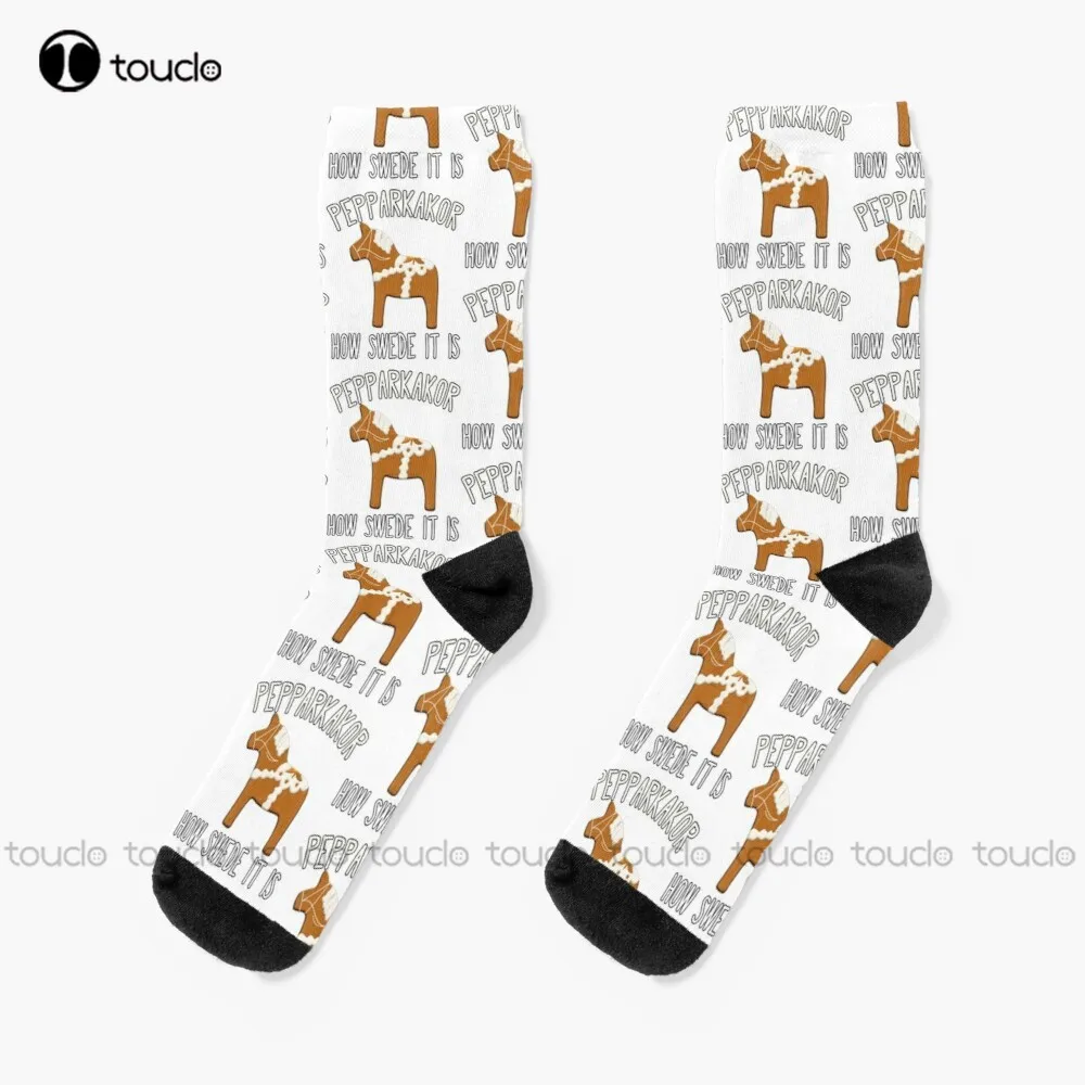 Pepparkakor How Swede It Is Swedish Christmas Cookies Dala Horse Socks Cute Socks For Women Unisex Adult Teen Youth Socks Custom
Pepparkakor How Swede It Is Swedish Christmas Cookies Dala Horse Socks Cute Socks For Women Unisex Adult Teen Youth Socks Custom