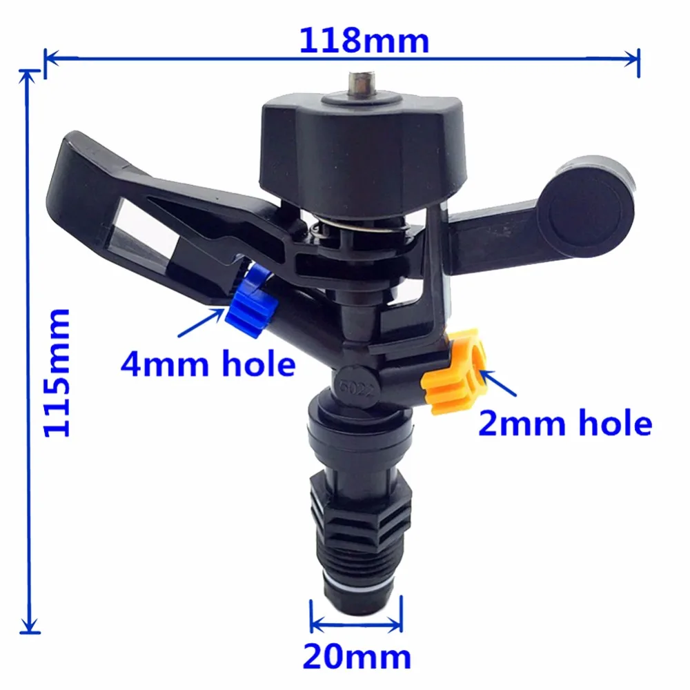 20 Pcs Rocker Garden Sprinkler Irrigation System Farm Plant G1 / 2 '' Interface And The Large Garden Area To Cool Down Tools
20 Pcs Rocker Garden Sprinkler Irrigation System Farm Plant G1 / 2 '' Interface And The Large Garden Area To Cool Down Tools