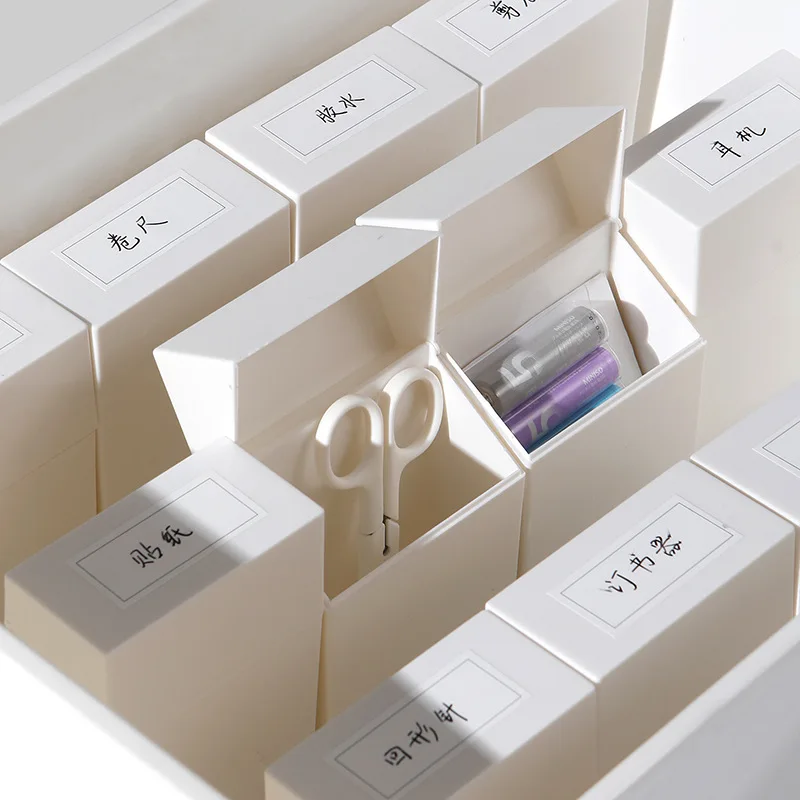 

Складной ящик для хранения в японском стиле, многофункциональные маленькие коробки для сортировки предметов, коробка для сортировки и хран...