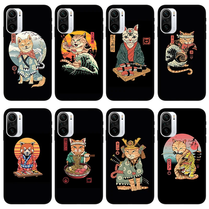 Black sushi cat Phone Case for Xiaomi Mi 10 11 Ultra K40 Lite Pro Silicone case for Xiaomi POCO F2 F3 M3 X2 X3
Black sushi cat Phone Case for Xiaomi Mi 10 11 Ultra K40 Lite Pro Silicone case for Xiaomi POCO F2 F3 M3 X2 X3