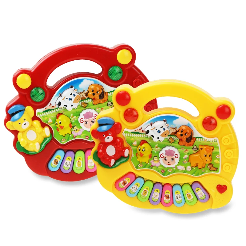 Baby Musical Toy with Animal Sound Kids Piano Keyboard Electric Flashing Music Instrument Early Educational Toys for Children
Baby Musical Toy with Animal Sound Kids Piano Keyboard Electric Flashing Music Instrument Early Educational Toys for Children