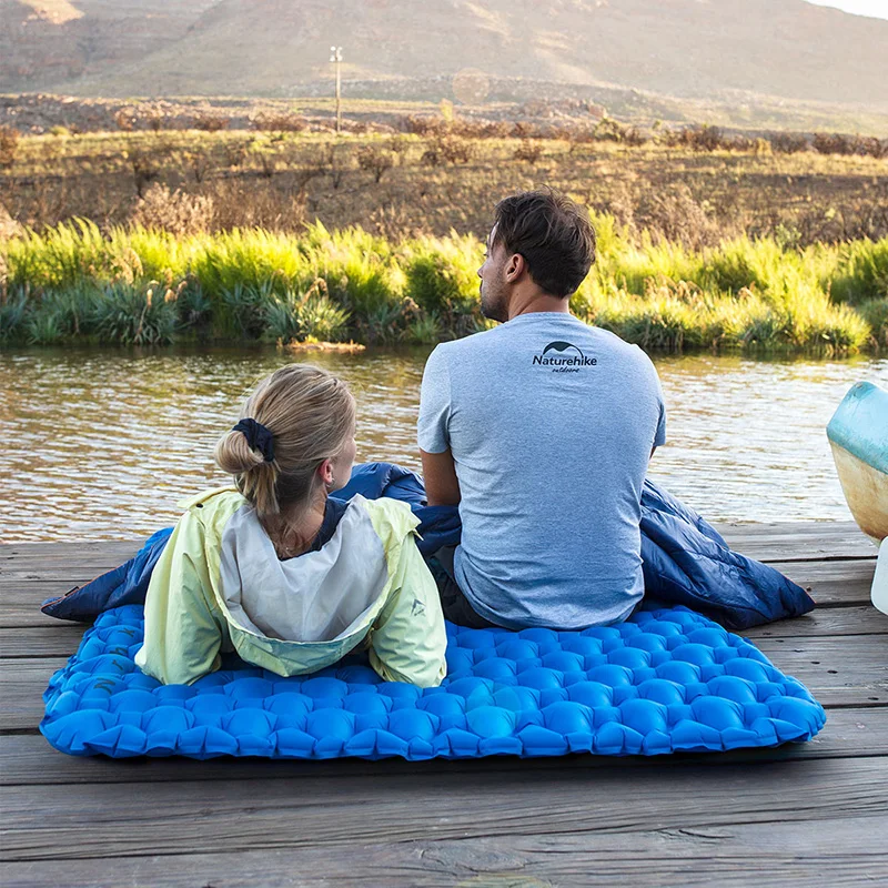 Naturehike Ultralight Camping Mat Inflated Mattress Moisture-proof for Camping Hiking Backpacking Double People Using NH19Z055-P
Naturehike Ultralight Camping Mat Inflated Mattress Moisture-proof for Camping Hiking Backpacking Double People Using NH19Z055-P