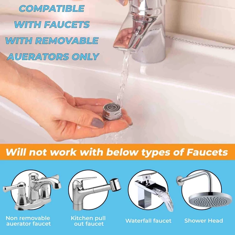 Faucet Adapter Kit-Male Diverter For Sink - Garden Hose Connector- Water Filter- Kitchen | Бытовая техника