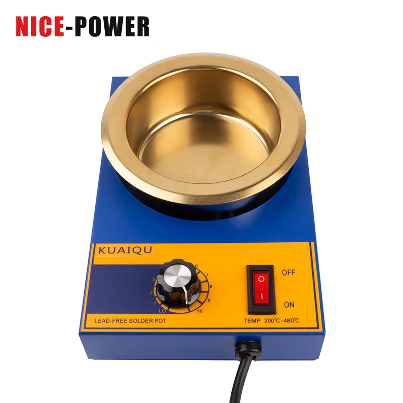 200W 300W Solder Pot Tin Melting Furnace Thermoregulation 200~480 Centigrade Soldering Desoldering Bath 100-36mm 220V EU Plug
200W 300W Solder Pot Tin Melting Furnace Thermoregulation 200~480 Centigrade Soldering Desoldering Bath 100-36mm 220V EU Plug
