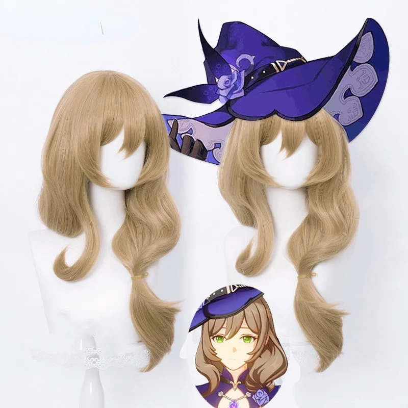 Genshin Impact Lisa Cosplay Women 65cm Christmas Linen Wig Cosplay Anime Cosplay Wigs Heat Resistant Synthetic Wigs Halloween
Genshin Impact Lisa Cosplay Women 65cm Christmas Linen Wig Cosplay Anime Cosplay Wigs Heat Resistant Synthetic Wigs Halloween