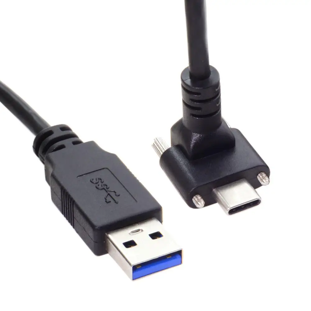 Oculus Link VR USB 3.1 Type C USB C Cable Dual Screw Locking Standard USB3.0 Data Cable 120cm 300cm 500cm Up Angled for Camera
Oculus Link VR USB 3.1 Type C USB C Cable Dual Screw Locking Standard USB3.0 Data Cable 120cm 300cm 500cm Up Angled for Camera