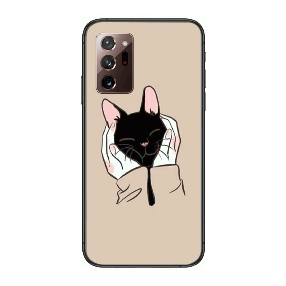 Exquisite Cute Phone Case cover hull For SamSung note20 10 9 8 4 pro plus black prime soft bumper Transparent
Exquisite Cute Phone Case cover hull For SamSung note20 10 9 8 4 pro plus black prime soft bumper Transparent